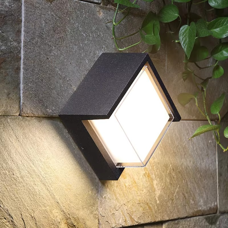 Waterdichte LED wandlampen met bewegingssensor