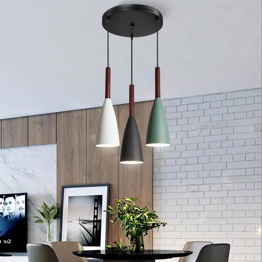 Moderne elegante Nordic stijl kleurrijke hanglamp