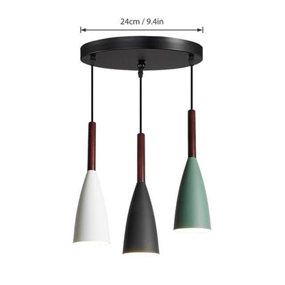 Moderne elegante Nordic stijl kleurrijke hanglamp