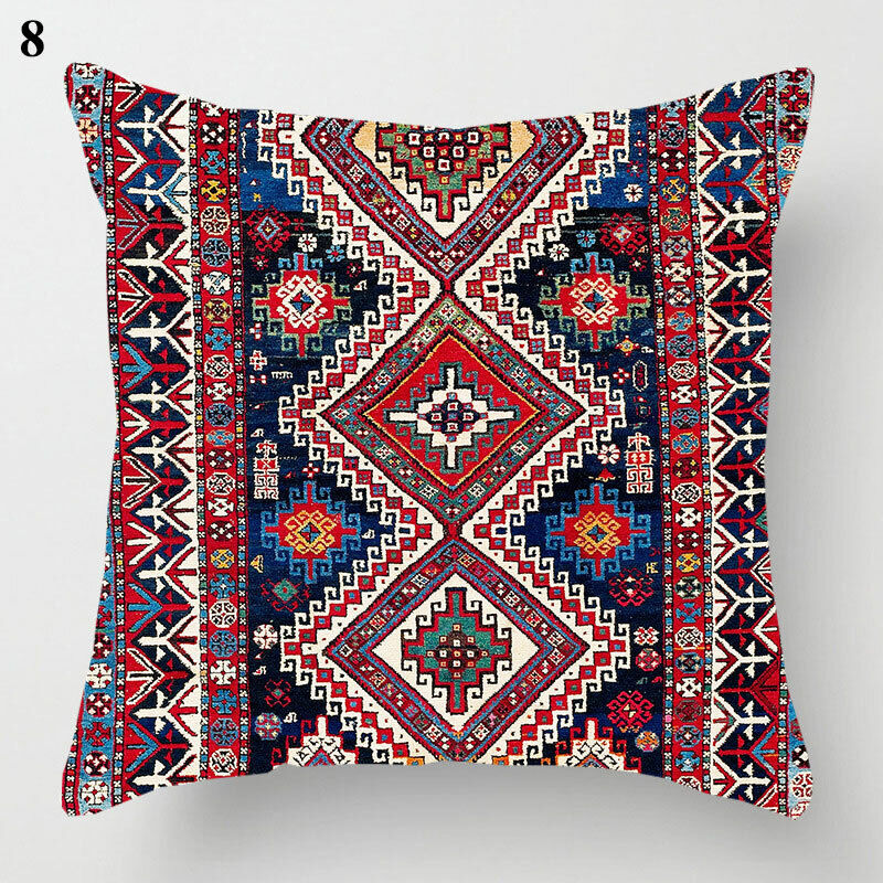 Etnisch Boho Mandala Print Sierkussenhoes Sofa Kussen Cover Huisdecoratie Interieur Nest