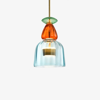 Stijlvolle gekleurde plafondlamp - Sofia