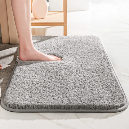 SoftStep Luxe Badmat – Extra Dikke Microfiber Mat met Antislip en Hoge Absorptie