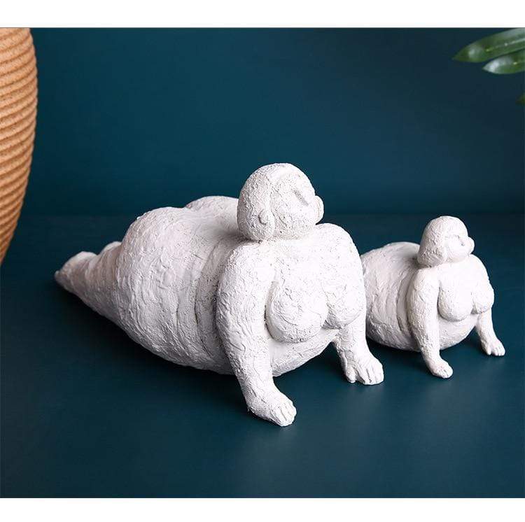 Zelfverzekerde Damesfiguren