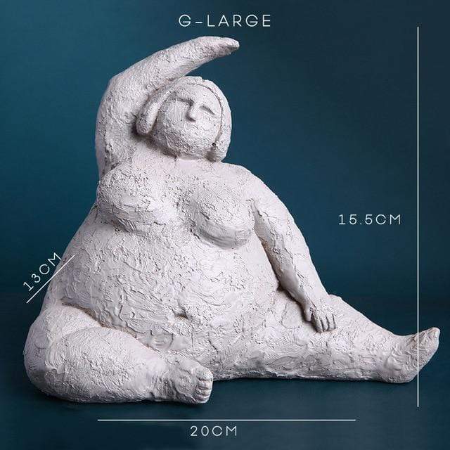 Zelfverzekerde Damesfiguren