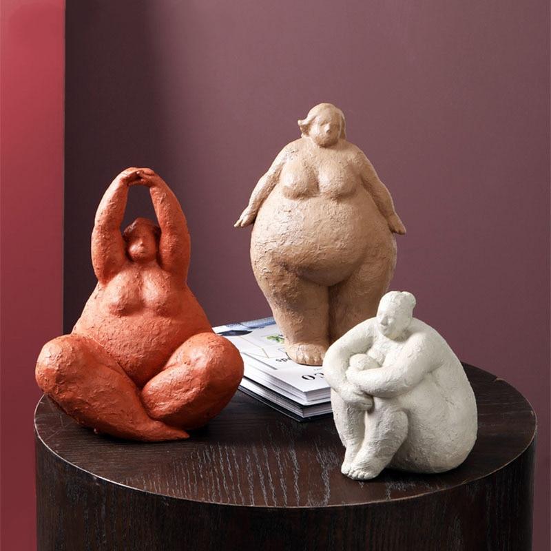Zelfverzekerde Damesfiguren