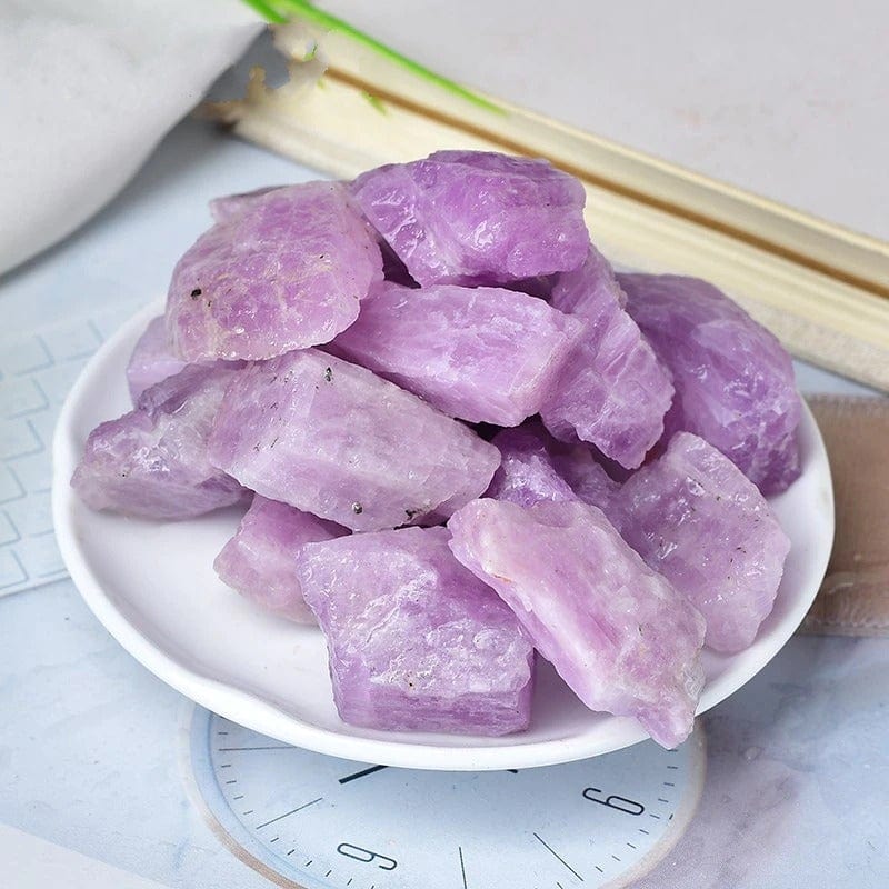 Lilac Kunzite Ruwe Steen