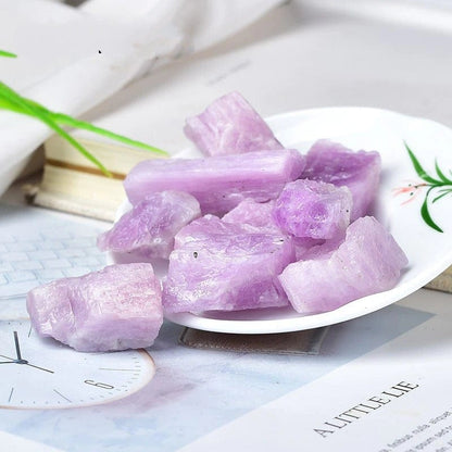 Lilac Kunzite Ruwe Steen